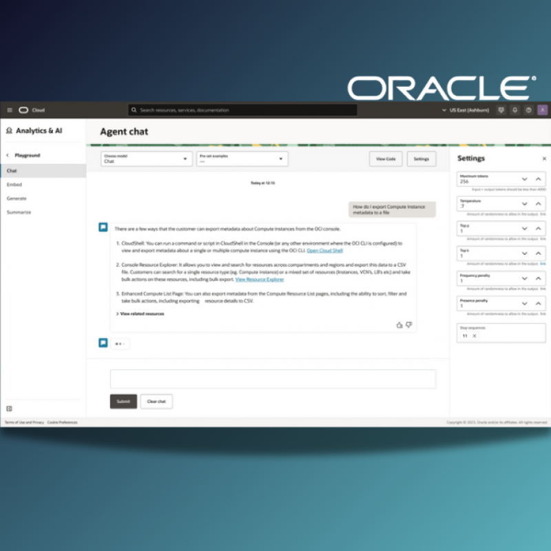 Oracle GenAI